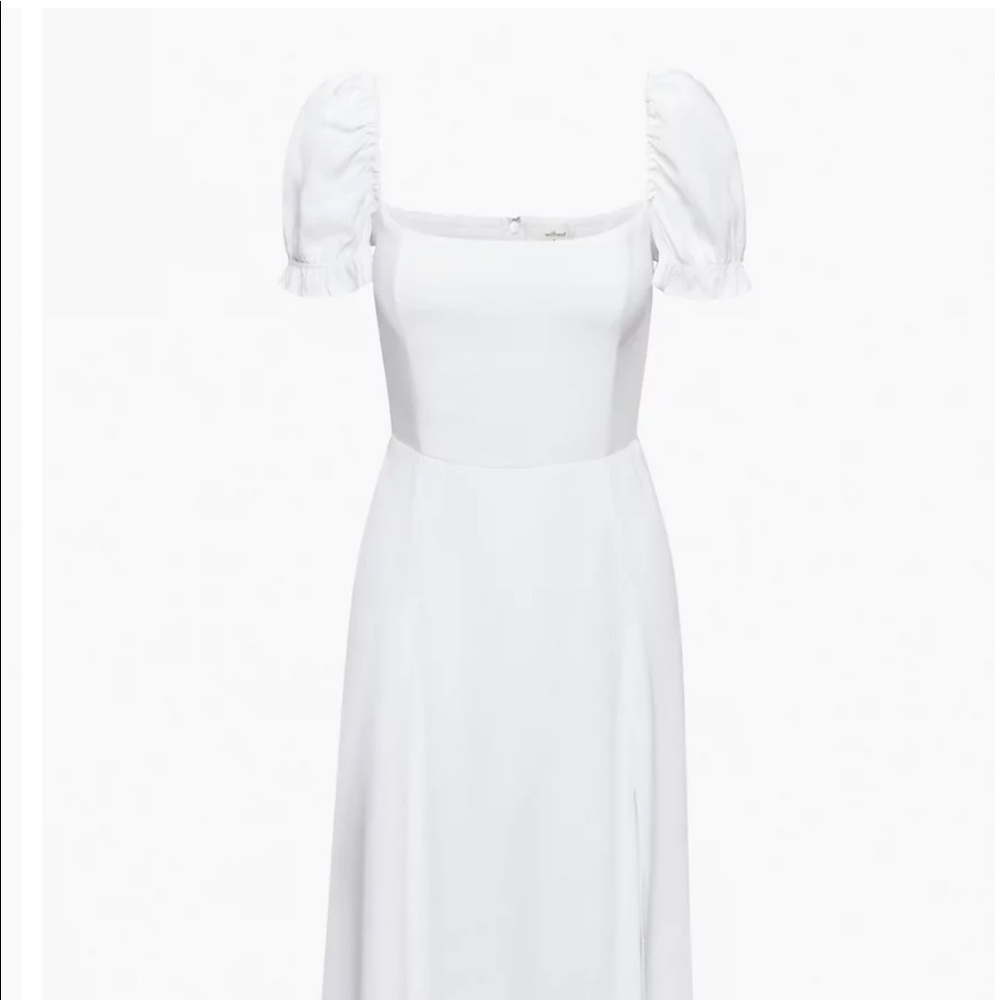 Brand new only worn once white dress